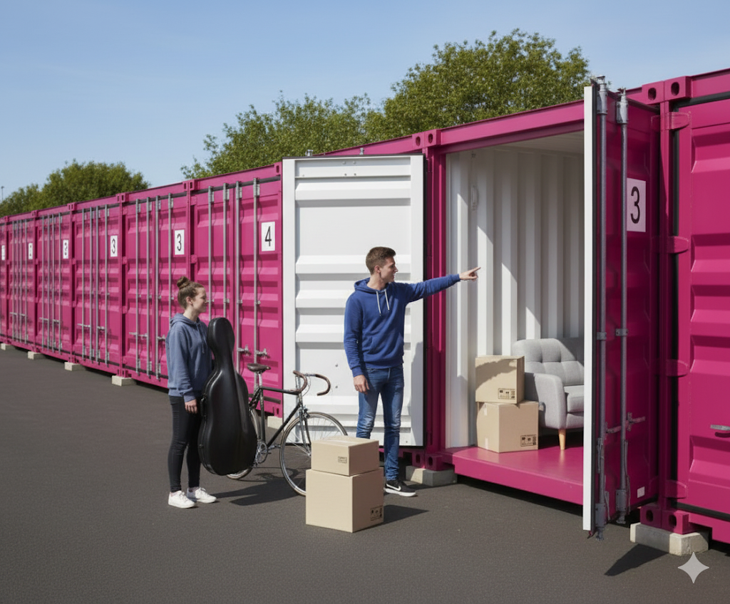 Large container units