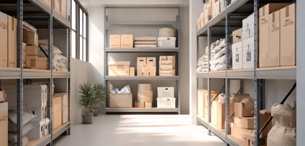 How to organise your storage unit